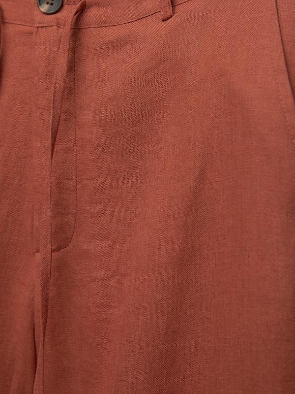 Pullu0026Bear Pull&Bear Loosefit Hose In Rostrot