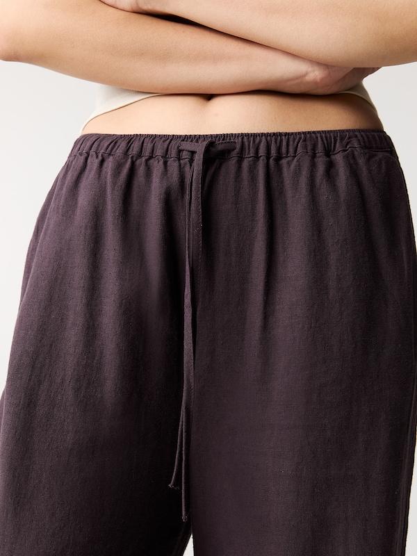 Pullu0026Bear Pull&Bear Loosefit Hose In Weinrot