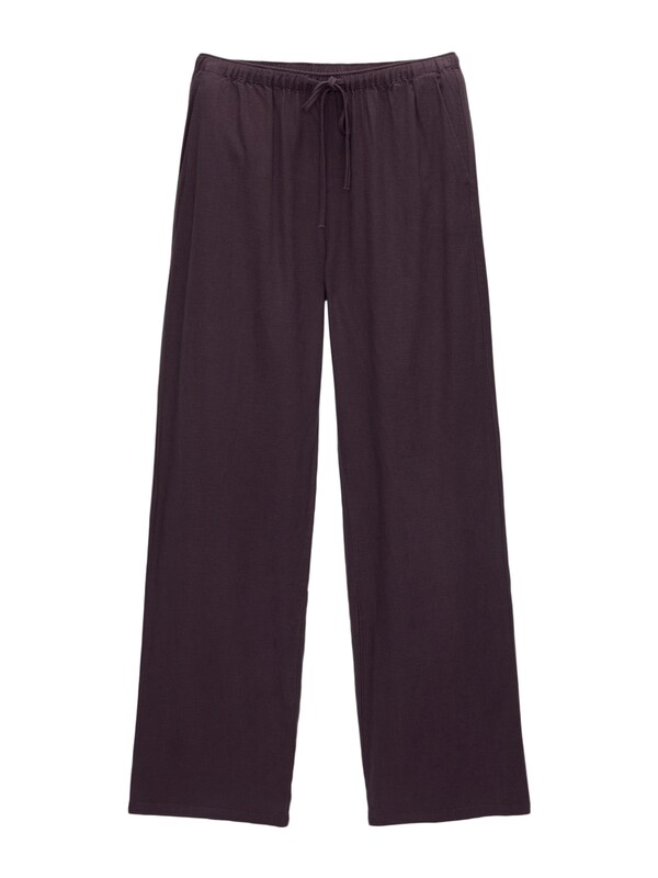 Pullu0026Bear Pull&Bear Loosefit Hose in Weinrot