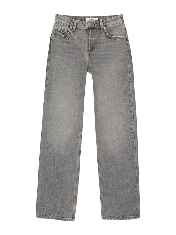 Pullu0026Bear Pull&Bear Loosefit Jeans In Grau