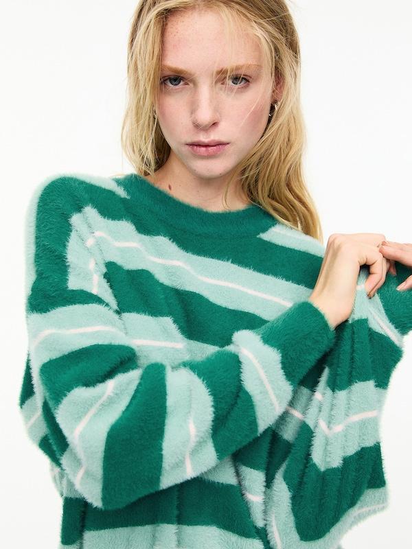Pullu0026Bear Pull&Bear Pullover In Grün Mint