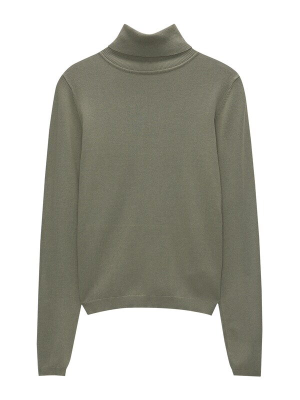 Pullu0026Bear Pull&Bear Pullover in Khaki