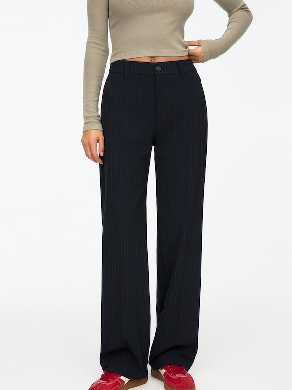 Pullu0026Bear Pull&Bear Regular Hose In Nachtblau