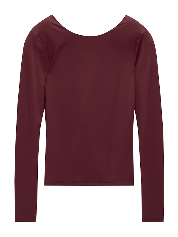 Pullu0026Bear Pull&Bear Shirt in Beere