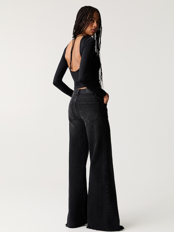 Pullu0026Bear Pull&Bear Shirt In Schwarz