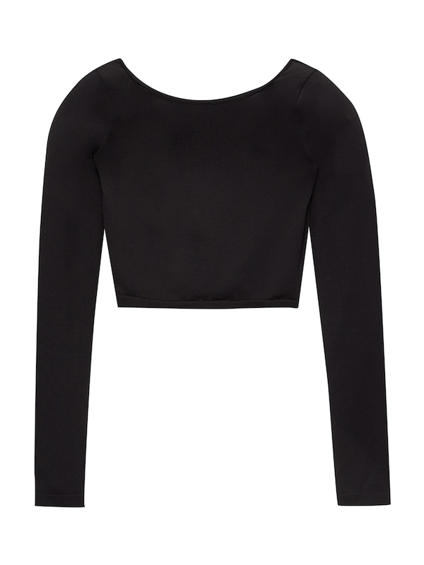 Pullu0026Bear Pull&Bear Shirt in Schwarz