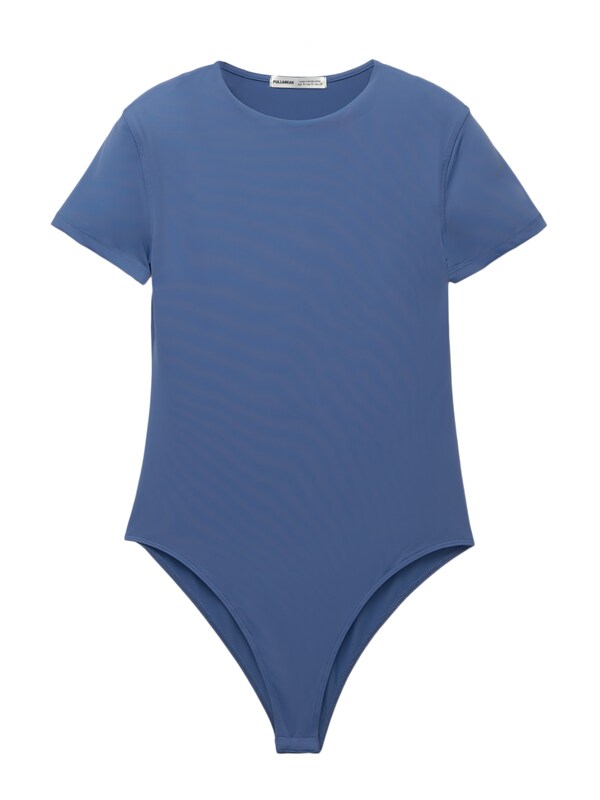 Pullu0026Bear Pull&Bear Shirtbody in Royalblau