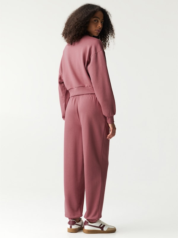 Pullu0026Bear Pull&Bear Tapered Hose In Dunkelpink