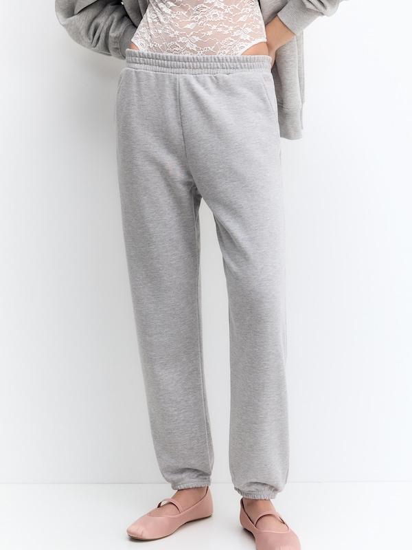 Pullu0026Bear Pull&Bear Tapered Hose In Hellgrau
