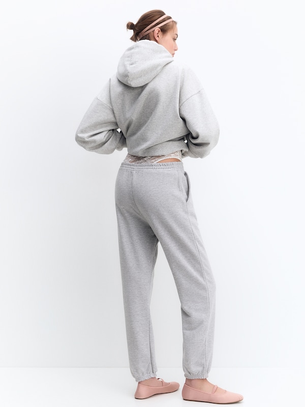 Pullu0026Bear Pull&Bear Tapered Hose In Hellgrau