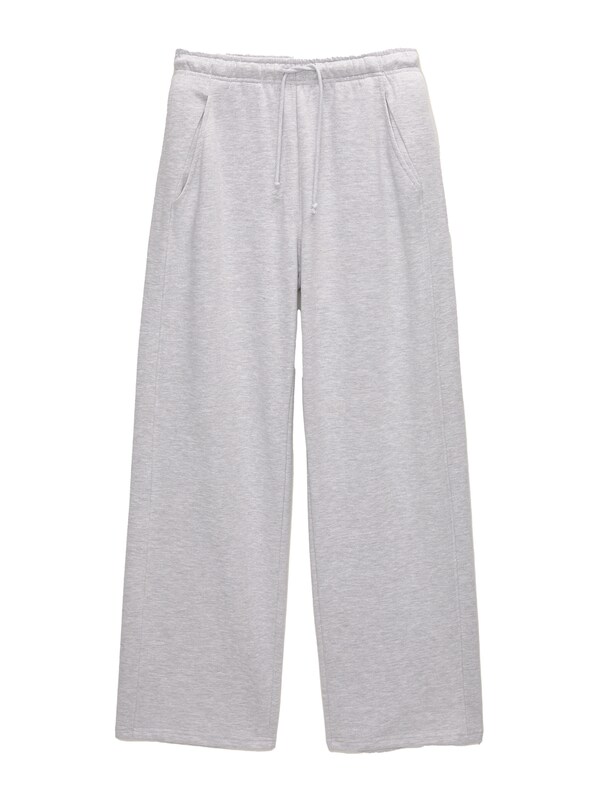 Pullu0026Bear Pull&Bear Wide Leg Hose in Grau
