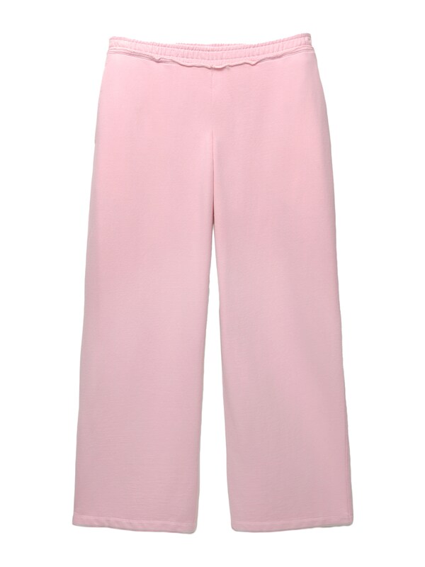 Pullu0026Bear Pull&Bear Wide Leg Hose in Rosa