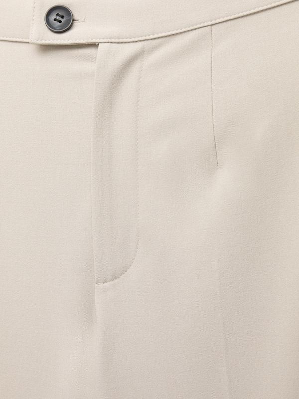 Pullu0026Bear Pull&Bear Wide Leg Hose In Stone