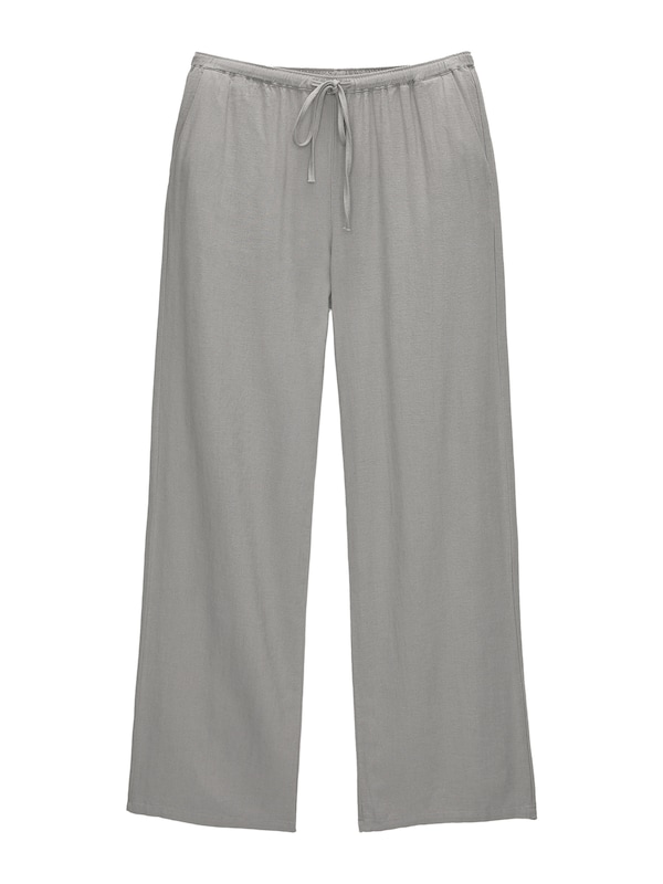 Pullu0026Bear Pull&Bear Wide Leg Hose in Taupe