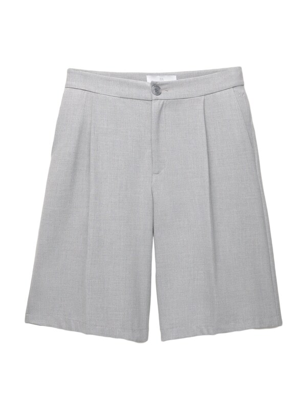 Pullu0026Bear Pull&Bear Wide Leg Shorts in Grau