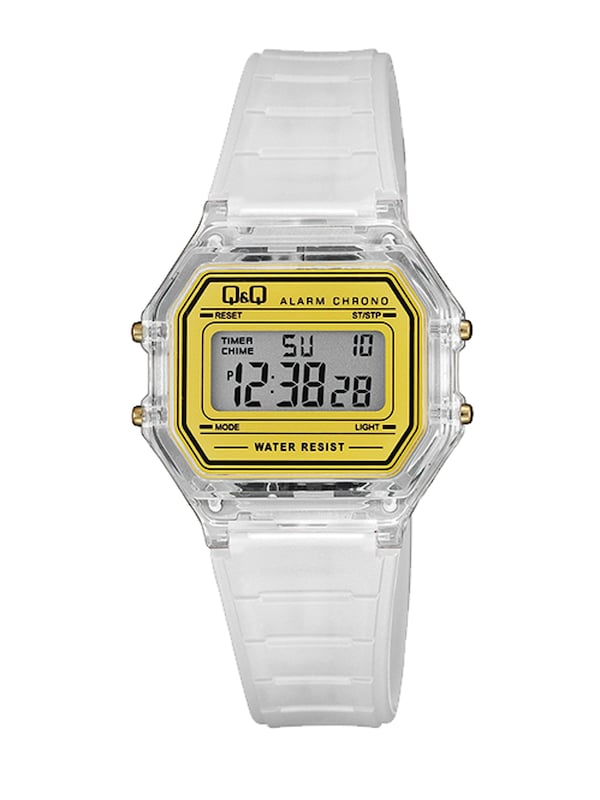 Qu0026Q Q&Q Digitaluhr in Transparent