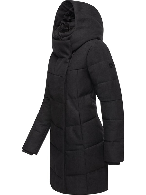 Ragwear Ragwear Wintermantel 'Pavla' In Schwarz