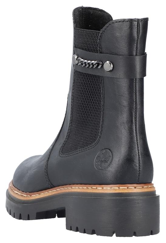 Rieker Rieker Chelsea Boots In Schwarz