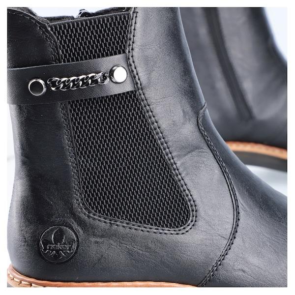 Rieker Rieker Chelsea Boots In Schwarz