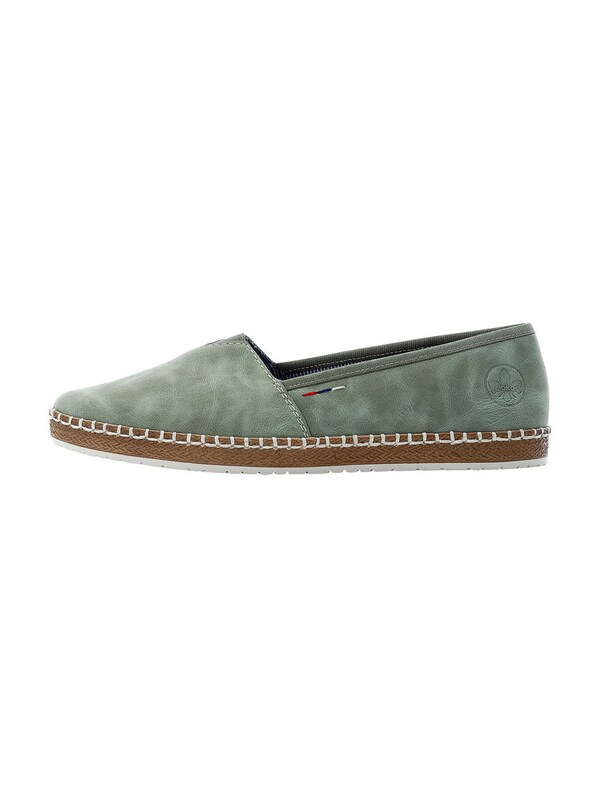 Rieker Rieker Espadrilles In Pastellgrün