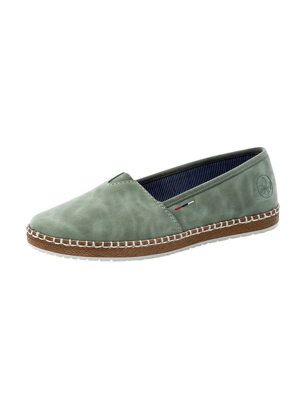 Rieker Rieker Espadrilles in Pastellgrün