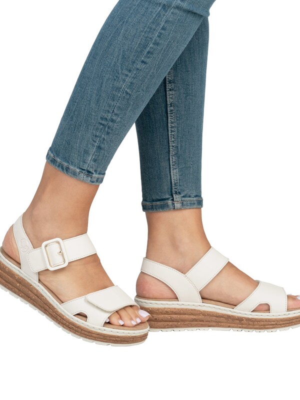 Rieker Rieker Sandale In Creme