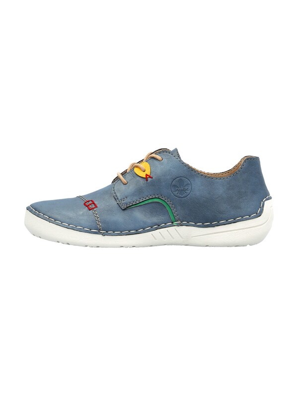 Rieker Rieker Schnürschuh '52528' In Blue Denim