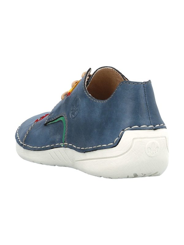 Rieker Rieker Schnürschuh '52528' In Blue Denim
