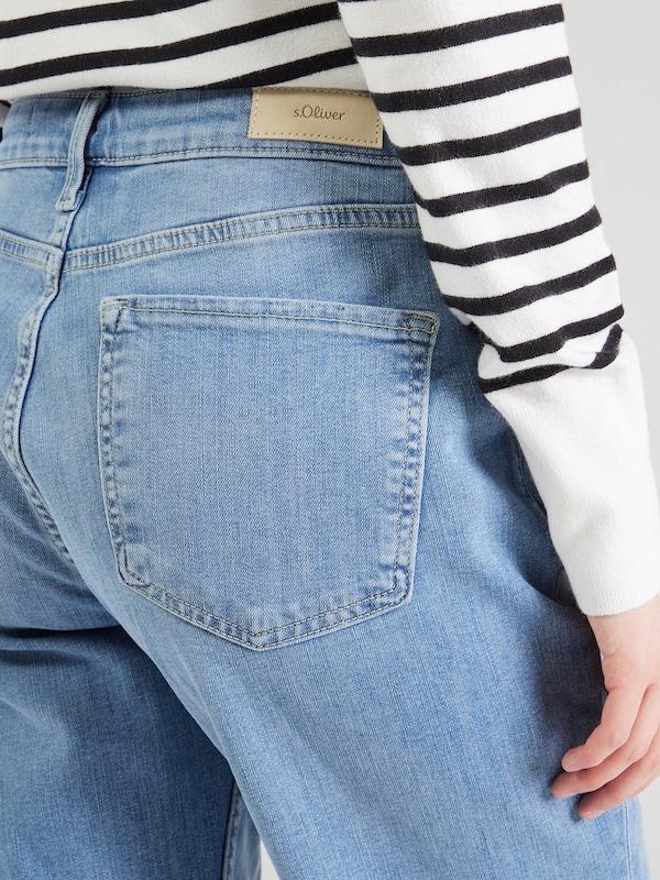 S.Oliver S.Oliver Regular Jeans 'Karolin' In Blue Denim