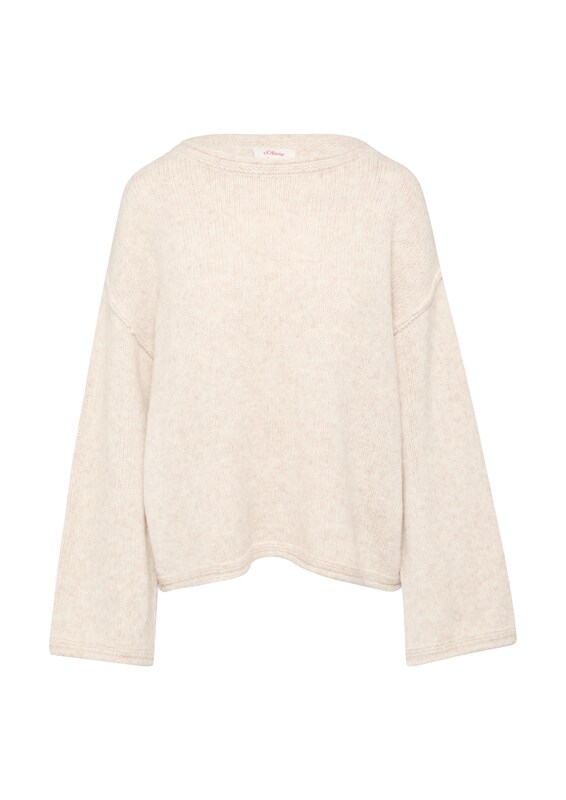 s.Oliver s.Oliver Pullover in Beigemeliert