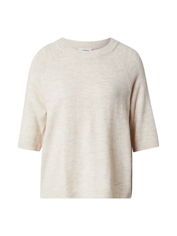 s.Oliver s.Oliver Pullover in Beigemeliert
