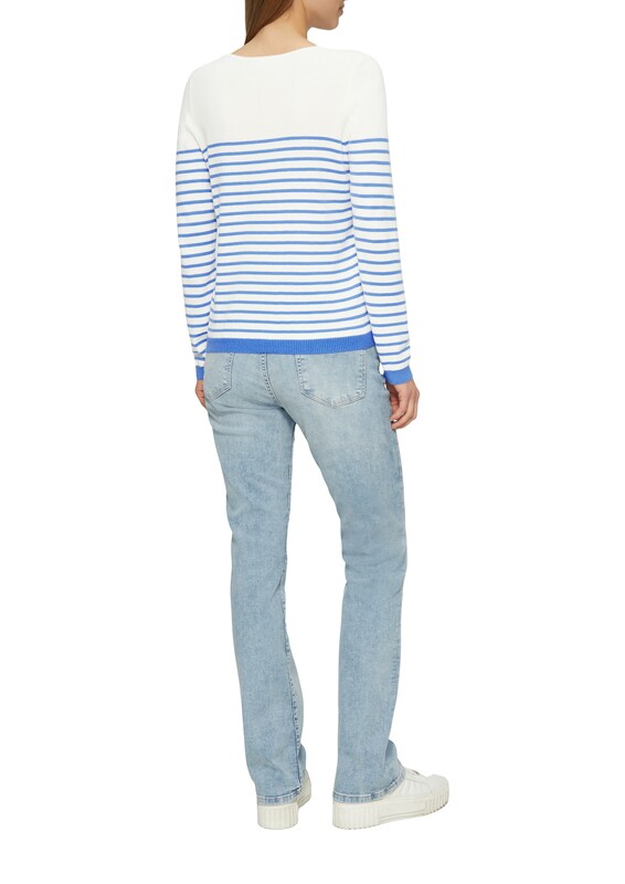S.Oliver S.Oliver Pullover In Blau Navy Hellblau