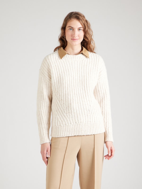 S.Oliver S.Oliver Pullover In Ecru