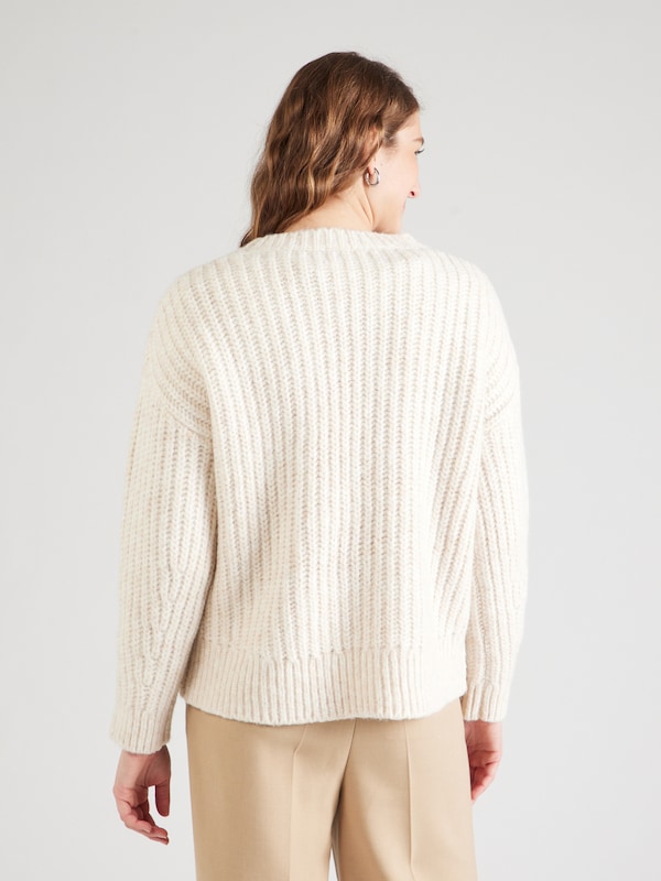 S.Oliver S.Oliver Pullover In Ecru