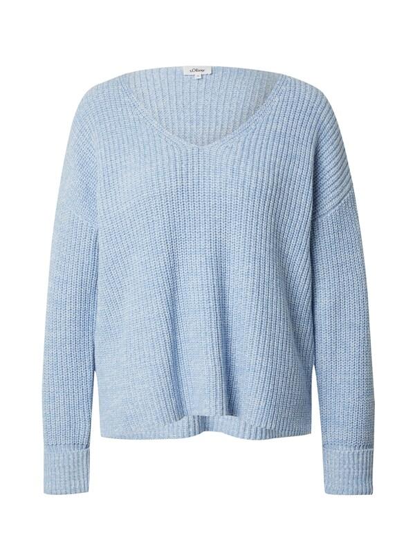 s.Oliver s.Oliver Pullover in Hellblau