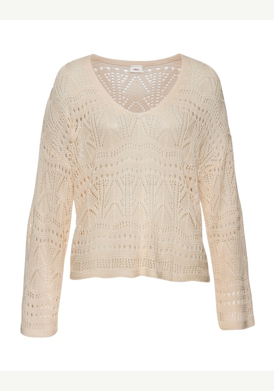 s.Oliver s.Oliver Pullover in Sand