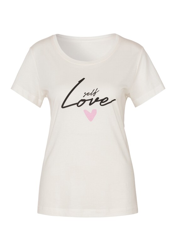 S.Oliver S.Oliver Pyjama In Navy Weiß