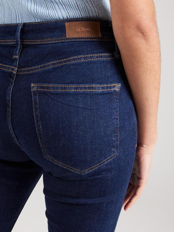 S.Oliver S.Oliver Slimfit Jeans 'Beverly' In Dunkelblau