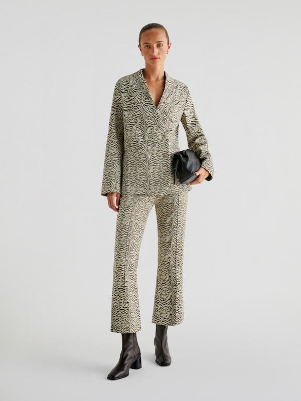 Scalpers Scalpers Blazer 'Fem Fantasy' In Hellbeige Anthrazit