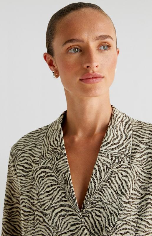 Scalpers Scalpers Blazer 'Fem Fantasy' In Hellbeige Anthrazit