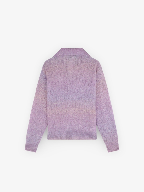 Scalpers Scalpers Polo Brushed Jumper ' ' In Lila Flieder