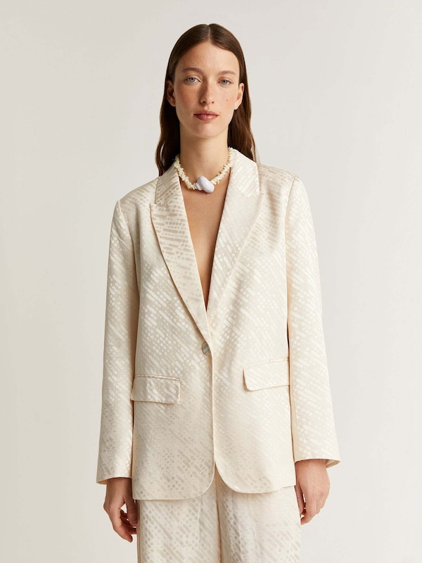 Scalpers Scalpers Blazer In Beige