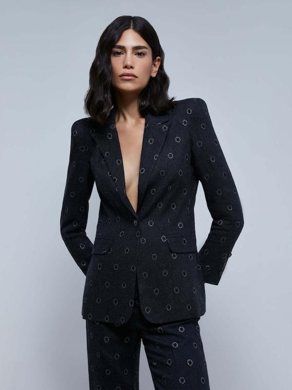 Scalpers Scalpers Blazer In Grau Graphit