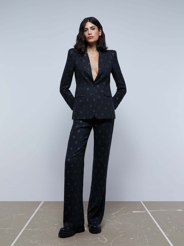 Scalpers Scalpers Blazer In Grau Graphit