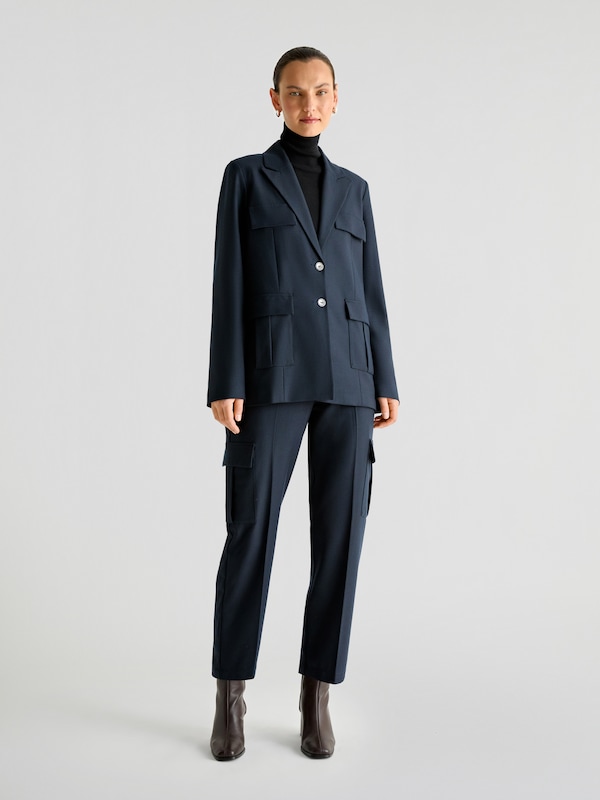 Scalpers Scalpers Blazer In Navy