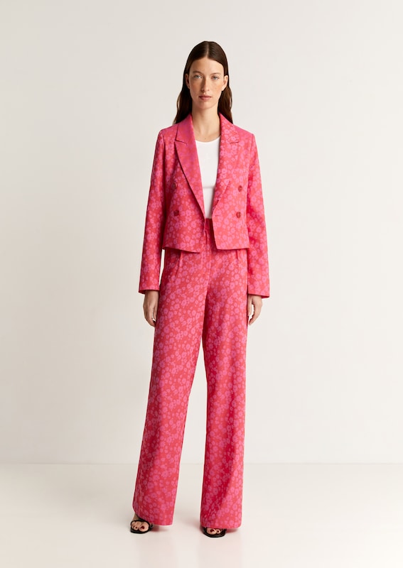 Scalpers Scalpers Blazer 'Jac' In Pink Pitaya