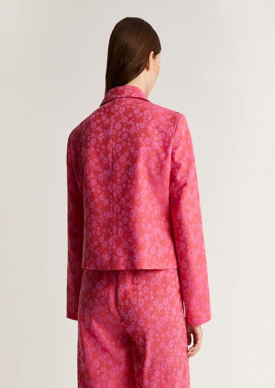 Scalpers Scalpers Blazer 'Jac' In Pink Pitaya