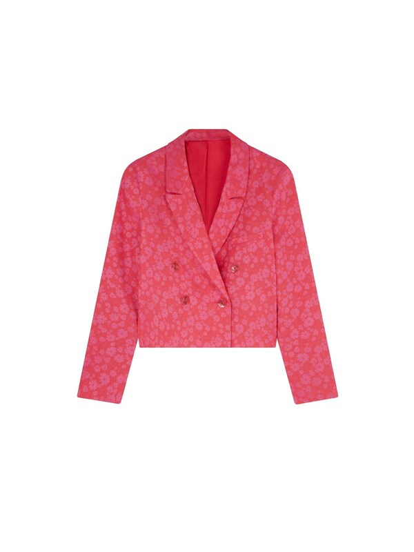 Scalpers Scalpers Blazer 'Jac' in Pink Pitaya