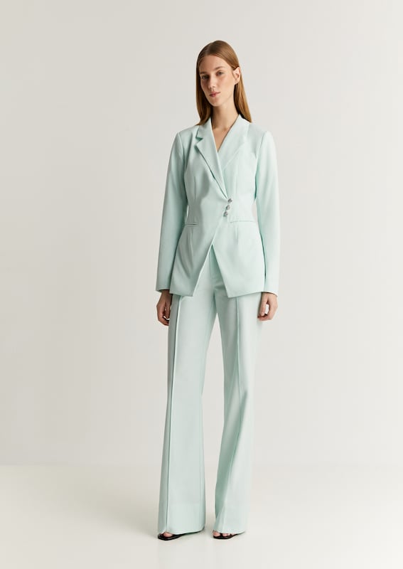 Scalpers Scalpers Blazer 'Joy' In Pastellgrün