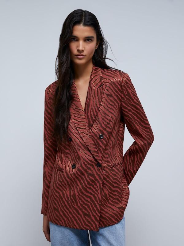 Scalpers Scalpers Blazer 'Trize' In Cognac